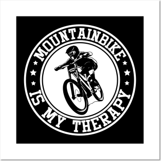 Downhill Biking Mountainbike MTB Biker Gift Bike Posters and Art